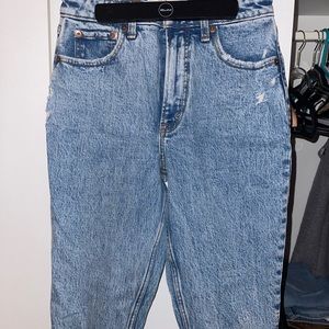 Abercrombie & Fitch CURVE LOVE  jeans high rise skinny ankle jean size 25